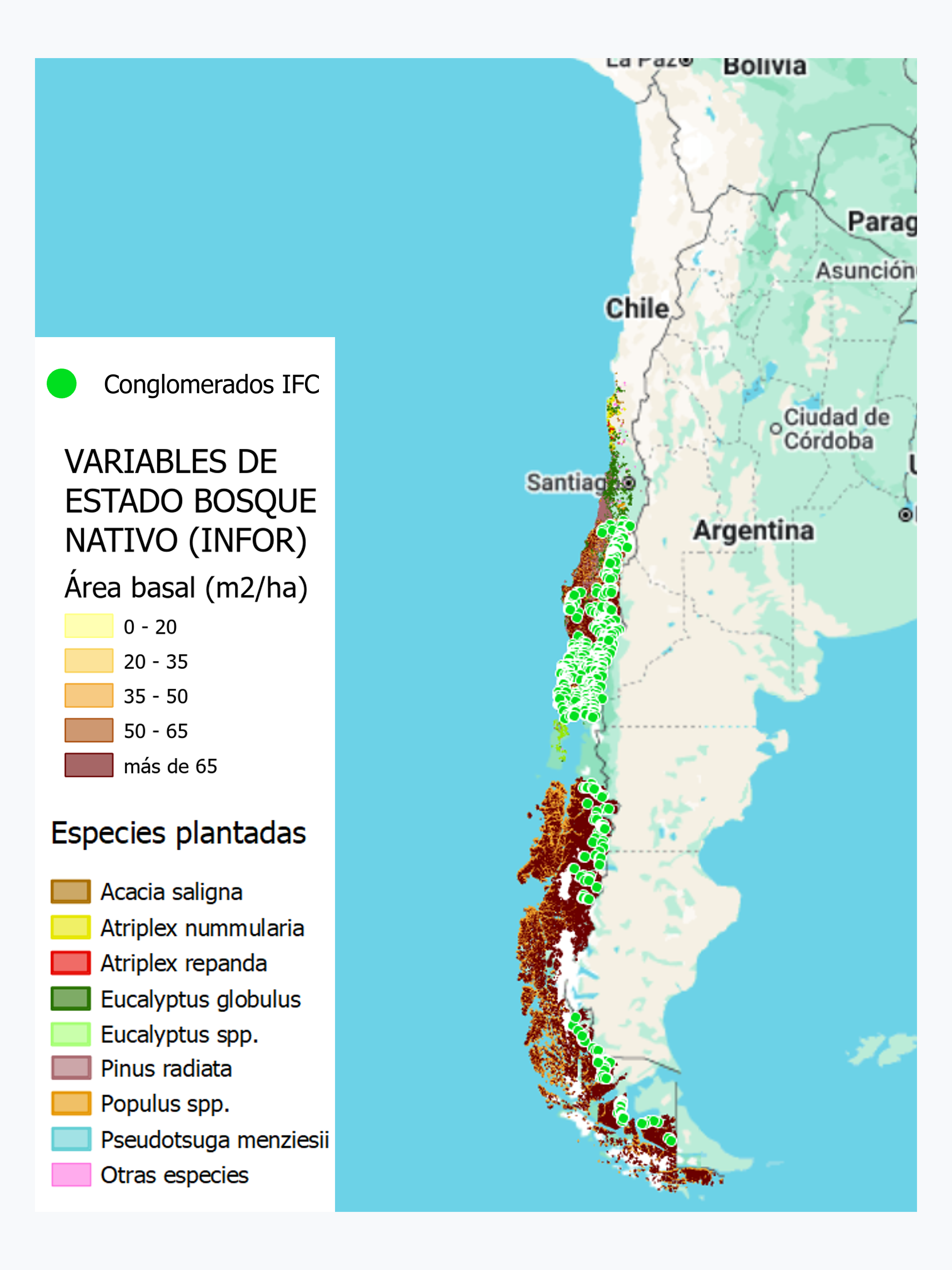 Servicio Web de Mapas - Recursos forestales